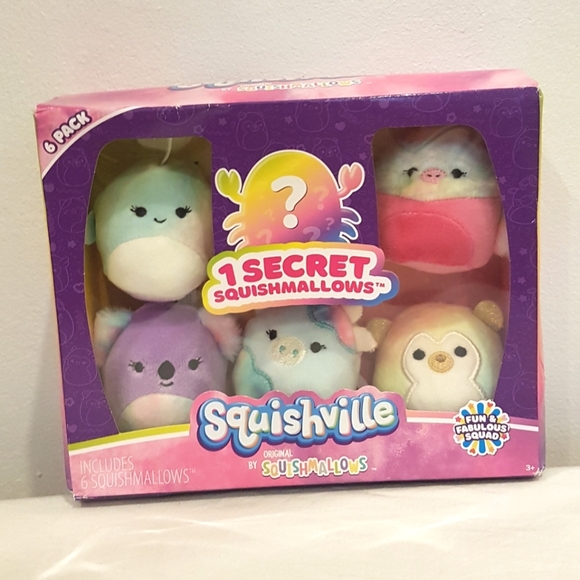 Squishmallows Other - Fun and Fabulous Squad Squishville Squishmallows